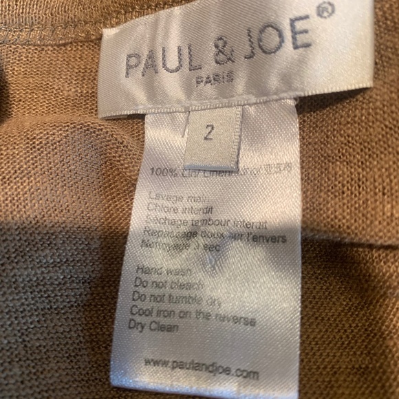 Paul & Joe oversized linen t shirt - Picture 7 of 7